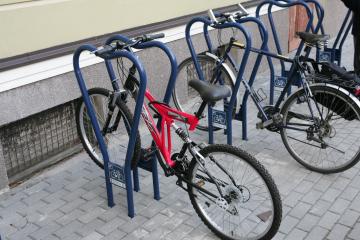 Mieste padaugės stovų dviračiams (papildyta)