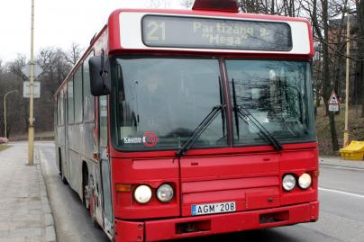 Pratęstas 21-ojo autobuso maršrutas 