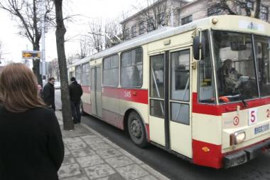 Troleibusų ir autobusų antikrizinis planas