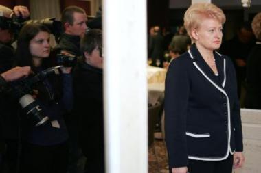 D.Grybauskaitės galvosūkis – pinigai