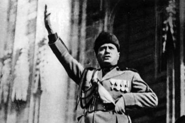 B.Mussolini buvo britų agentas