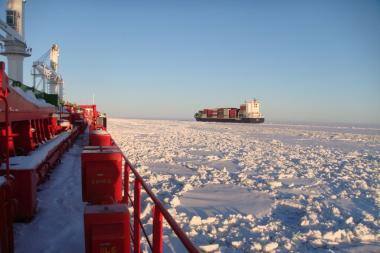 Klaipėdiečio reisas – tarp ledų Baltijoje