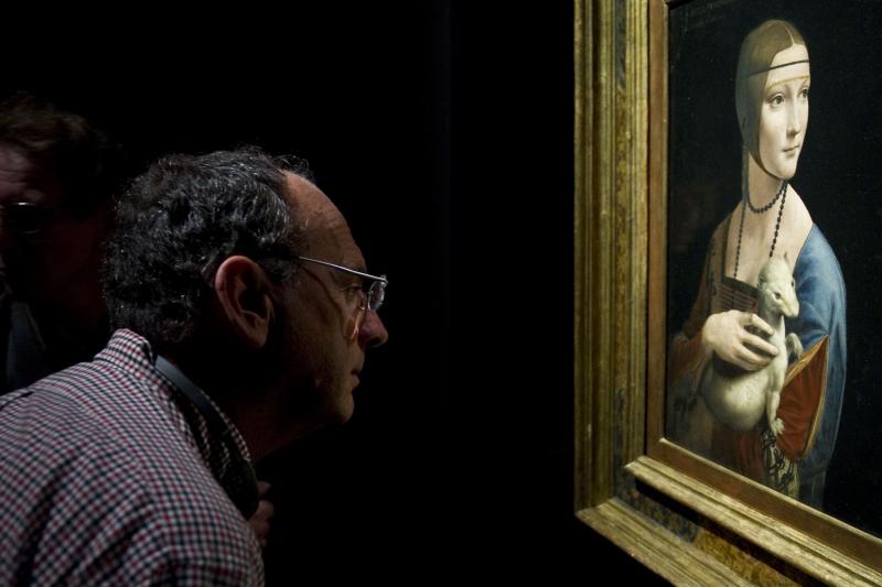 L. da Vinci parodos lankomumas muša rekordus