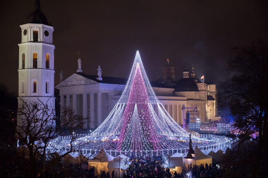 „Kalėdos sostinėje“: Vilnius skaičiuoja rekordinius rezultatus