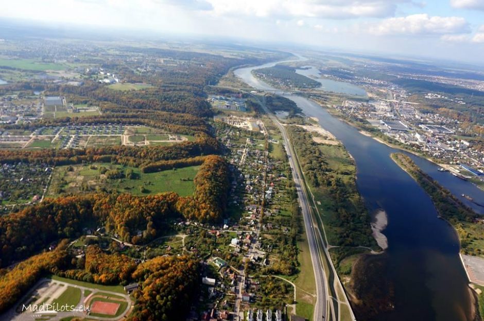 Iš aukštybių: rudens išpuošto Kauno vaizdai užima kvapą