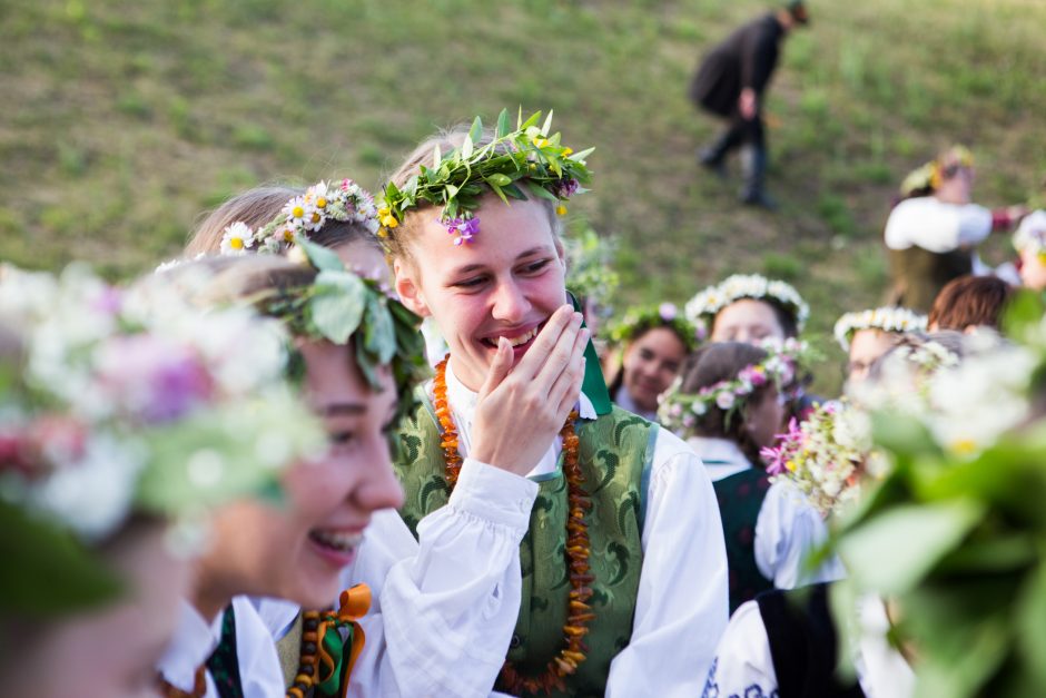 Vaikų dainos ataidėjo iki Kauno pilies