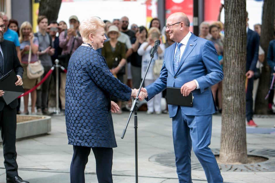 Nyderlandų karalius Kaune pagerbė savo tautietį