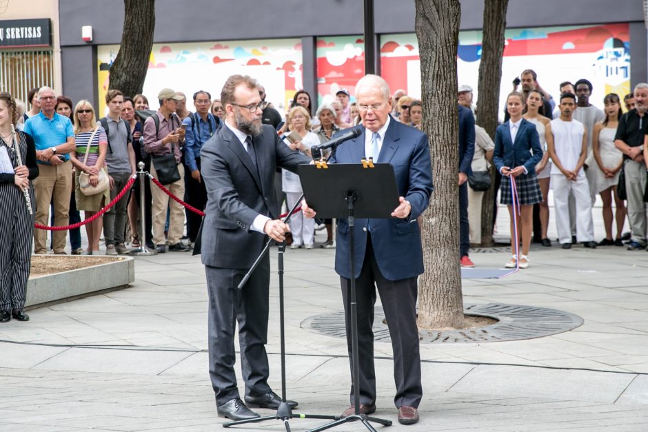 Nyderlandų karalius Kaune pagerbė savo tautietį