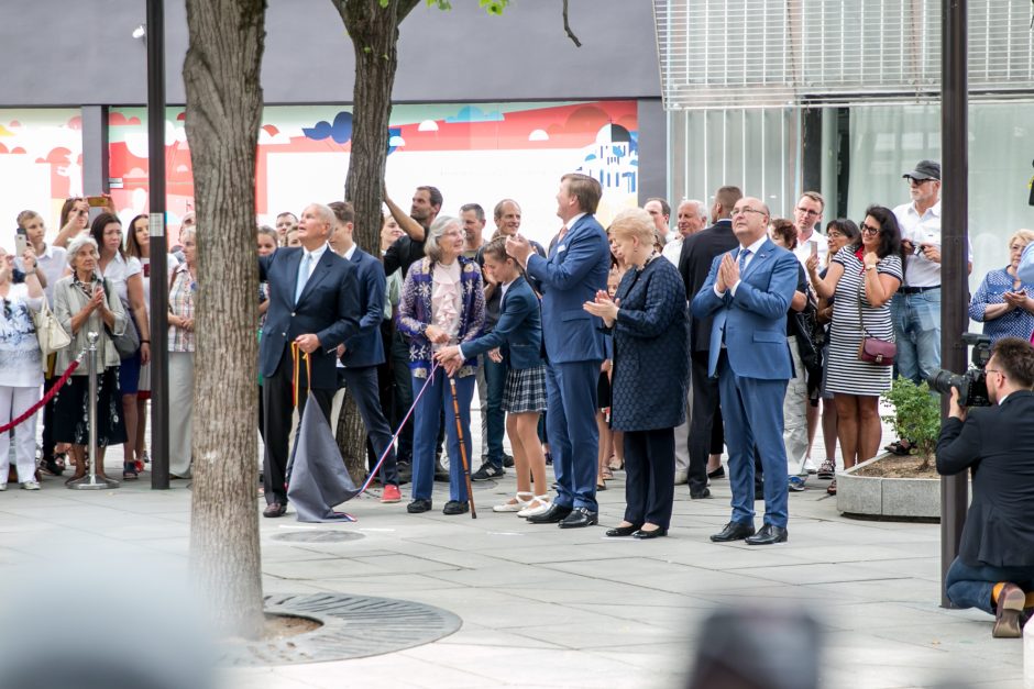 Nyderlandų karalius Kaune pagerbė savo tautietį