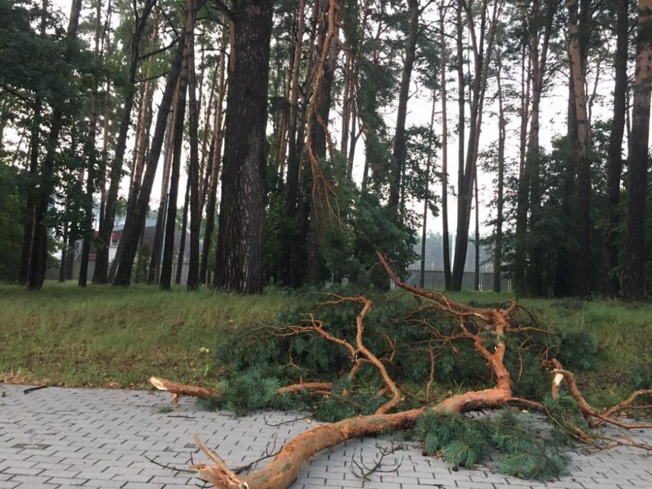 Po audros elektros vis dar neturi 900 žmonių