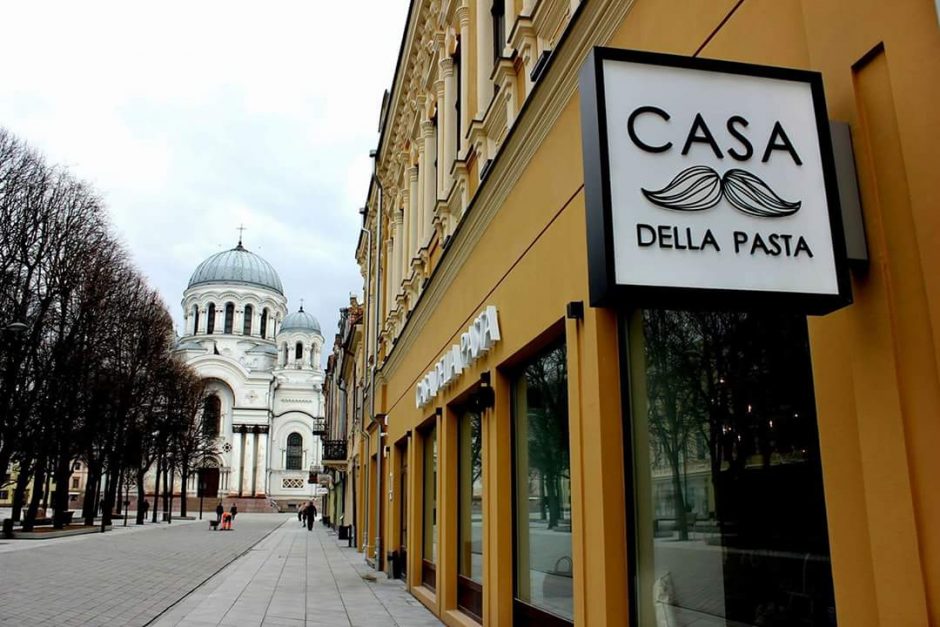 „Casa della pasta“ įkūrėjas: svarbiausia, kad žmonės sugrįžtų