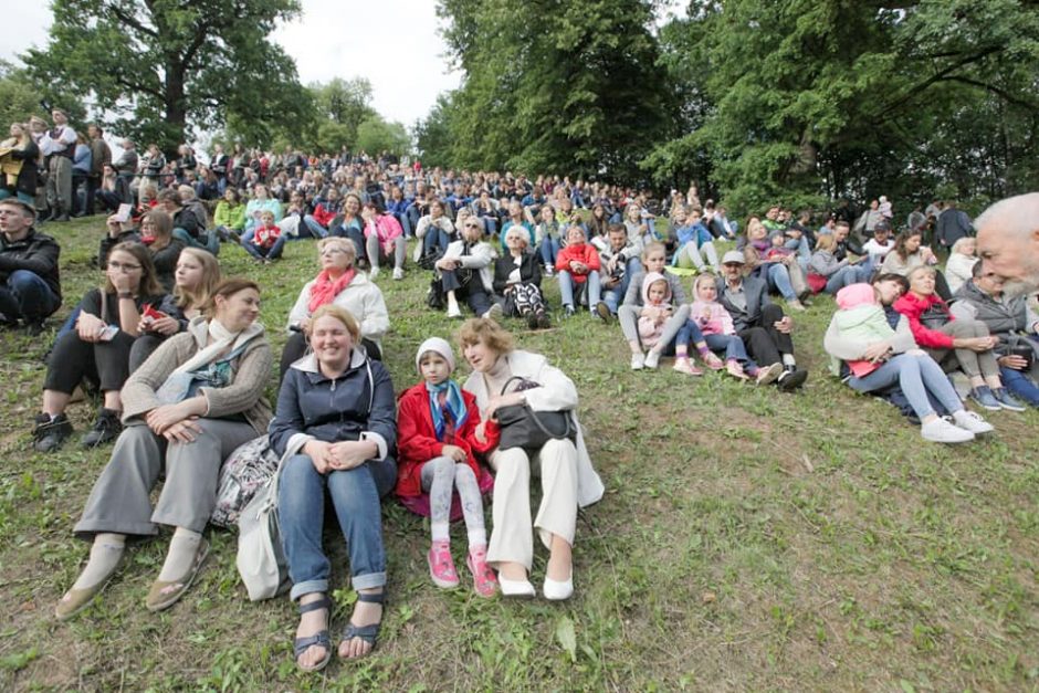 Kaune įsisiūbavo šimtmečio Dainų šventė