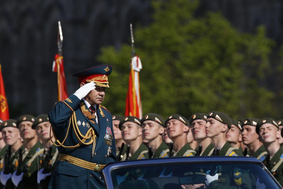 Pergalės dieną Rusija pademonstravo savo raumenis 