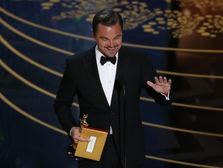 L. DiCaprio laimėjo ilgai lauktą „Oskarą“ (papildyta)