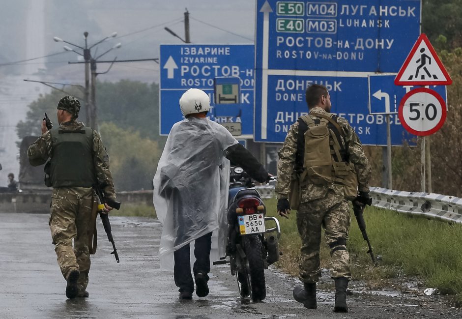 Ukrainos separatistai po vieno vadų nužudymo neigia vidaus nesantaiką