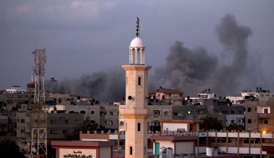 Izraelyje iš Gazos paleista raketa pražudė pirmąjį per 8 pastarąsias dienas žydą