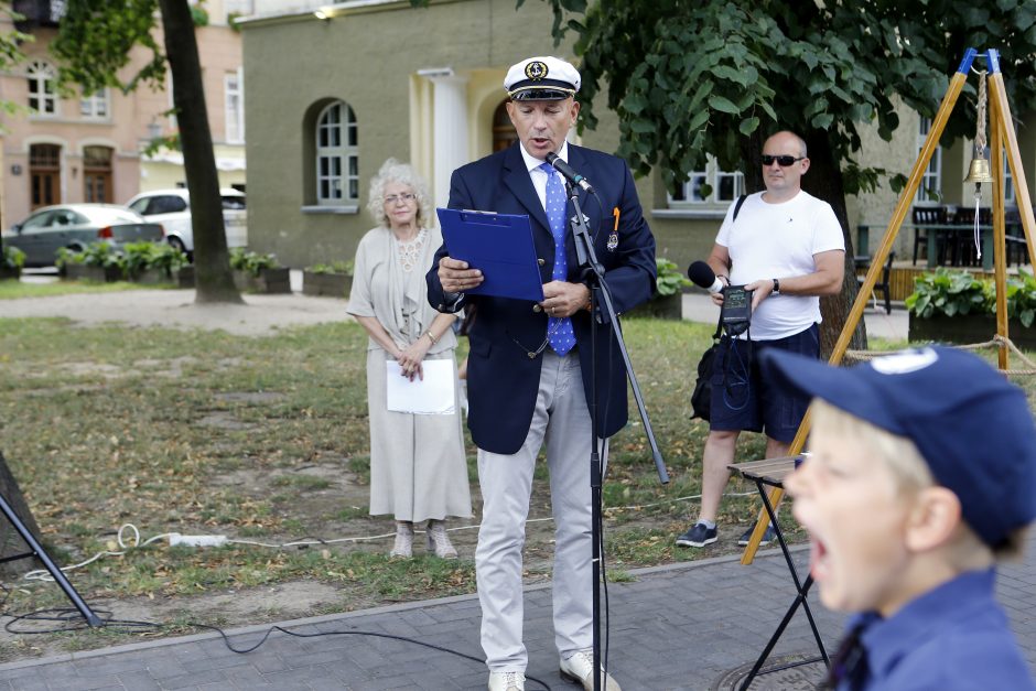 Buriuotojui B. Rožinskui – atminimo knechtas Klaipėdoje