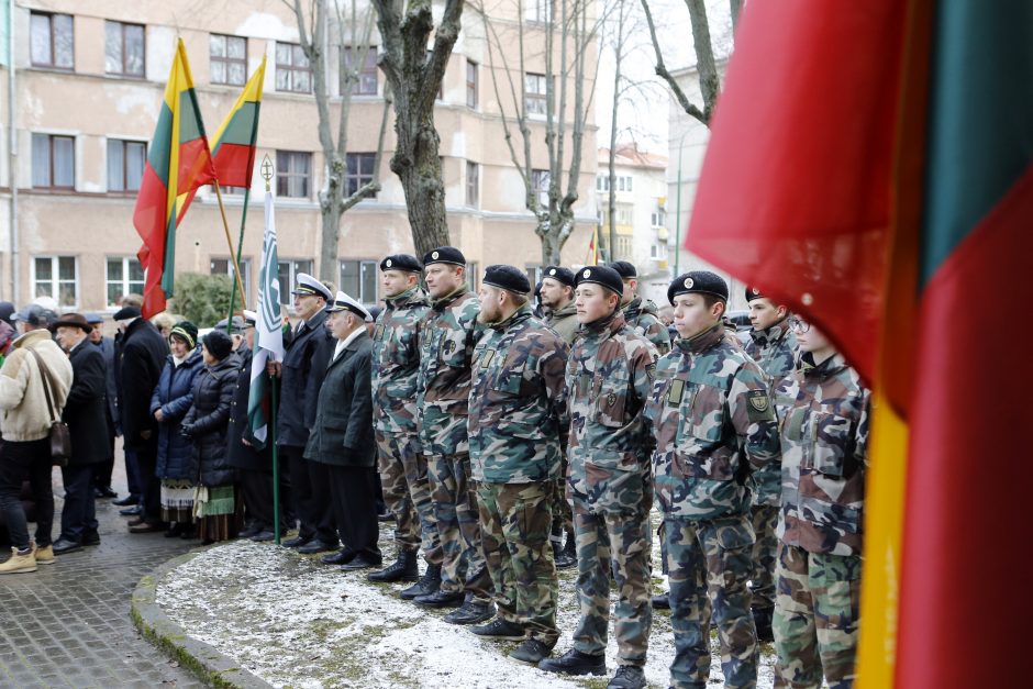 Partizanų vadui A. Ramanauskui-Vanagui – atminimo lenta