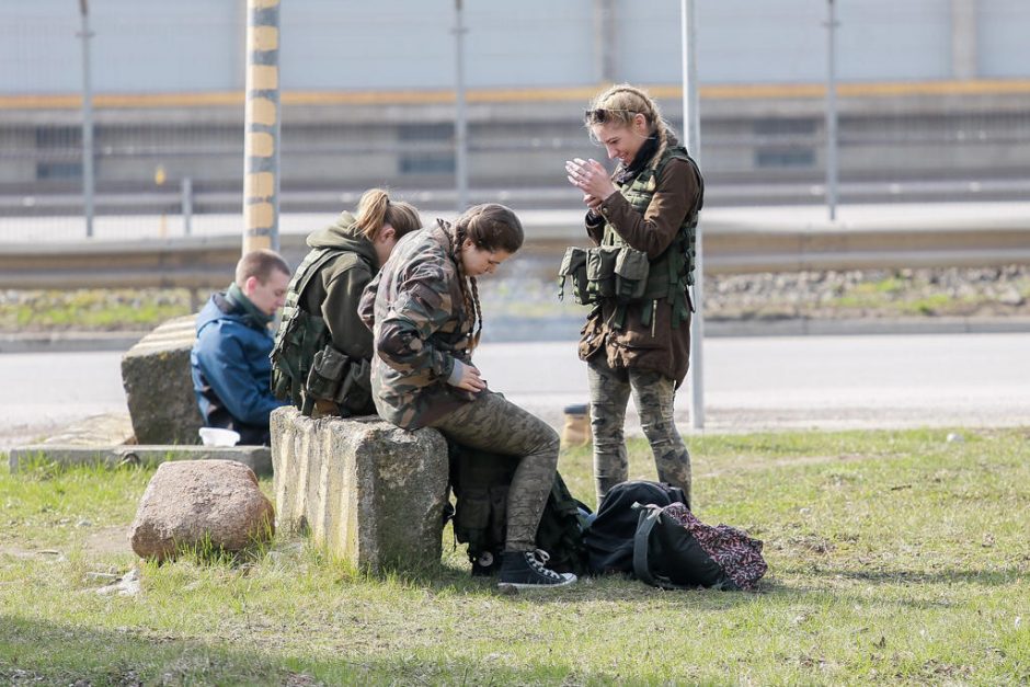 Uostamiestyje – galimybė dienai tapti kariu