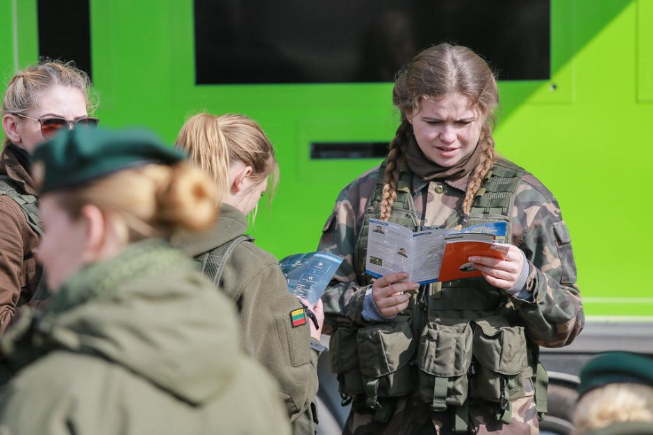 Uostamiestyje – galimybė dienai tapti kariu