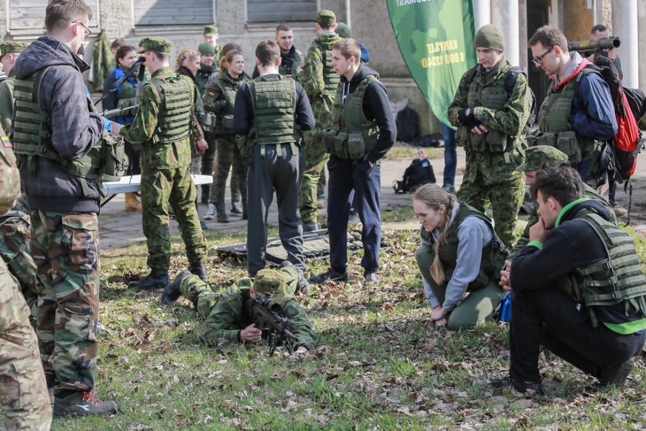 Uostamiestyje – galimybė dienai tapti kariu