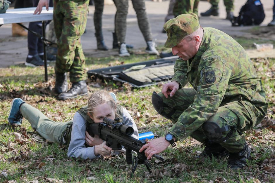 Uostamiestyje – galimybė dienai tapti kariu