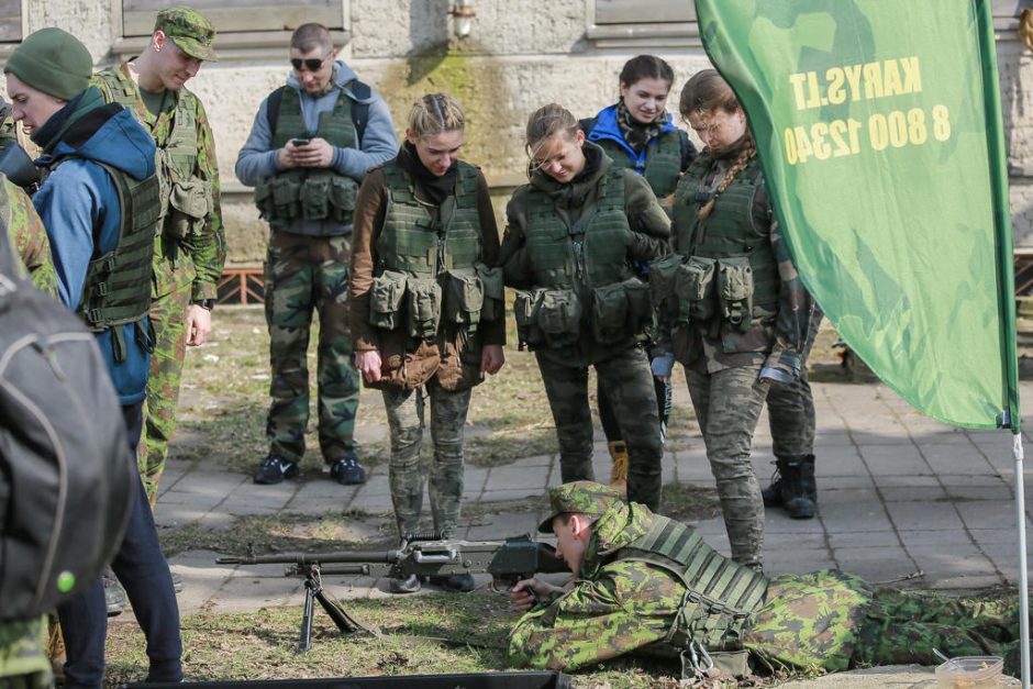 Uostamiestyje – galimybė dienai tapti kariu