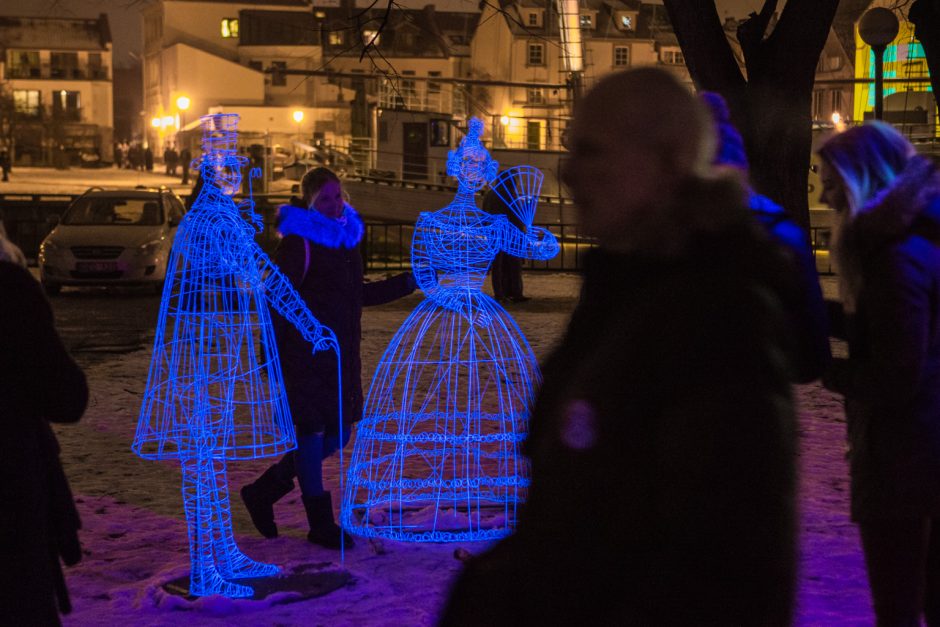 Klaipėdiečiams – įspūdingi Šviesų festivalio reginiai