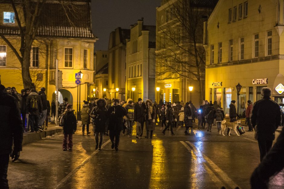 Klaipėdiečiams – įspūdingi Šviesų festivalio reginiai