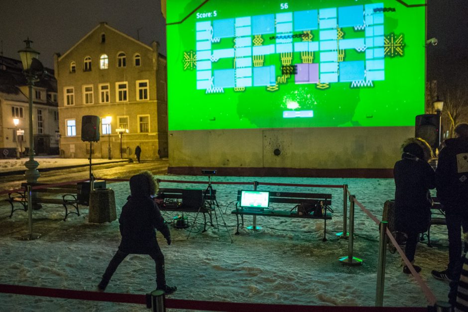 Klaipėdiečiams – įspūdingi Šviesų festivalio reginiai