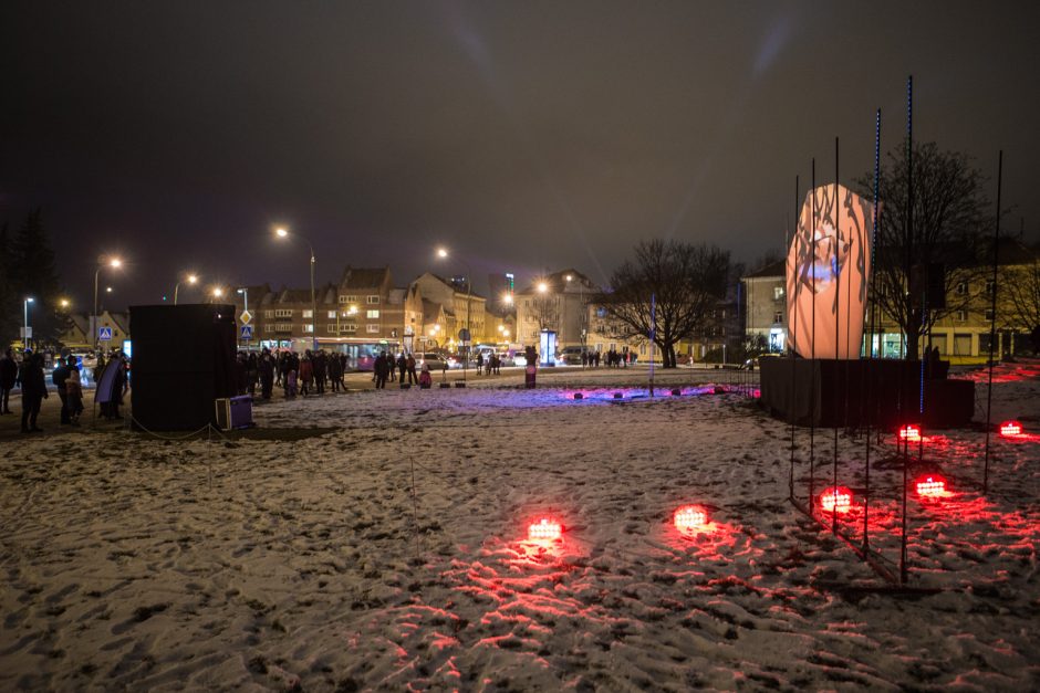 Klaipėdiečiams – įspūdingi Šviesų festivalio reginiai