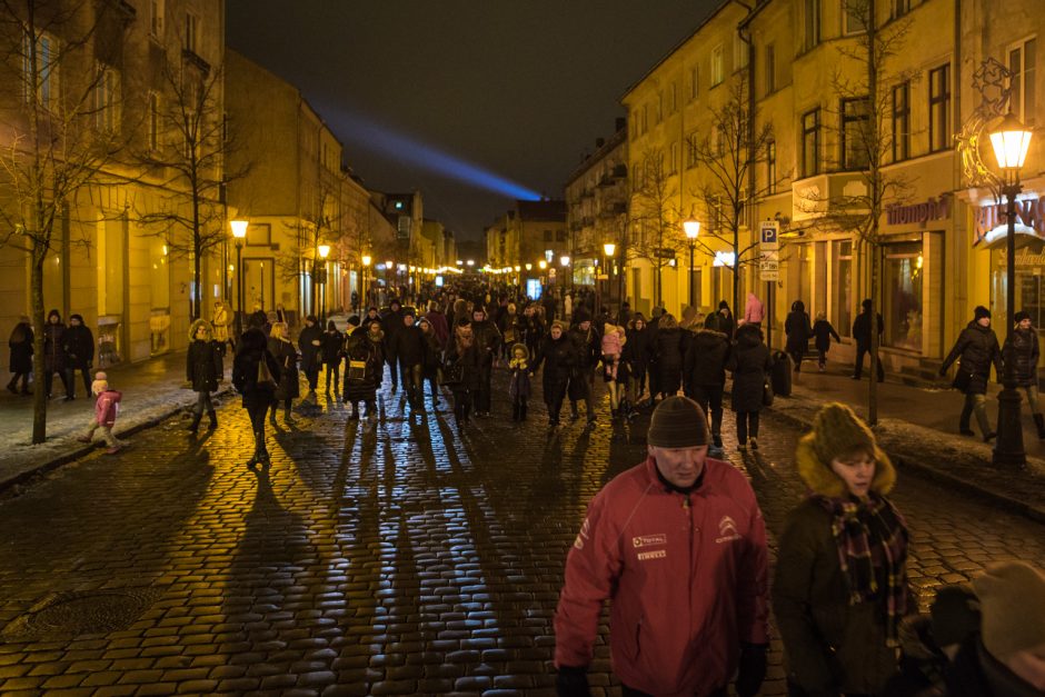 Klaipėdiečiams – įspūdingi Šviesų festivalio reginiai