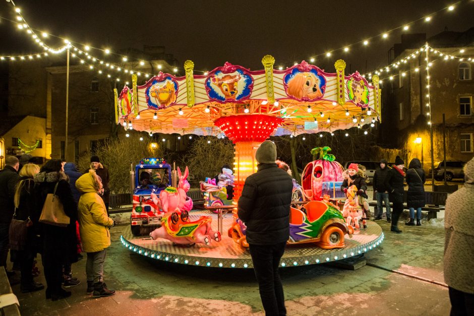 Klaipėdiečiams – įspūdingi Šviesų festivalio reginiai