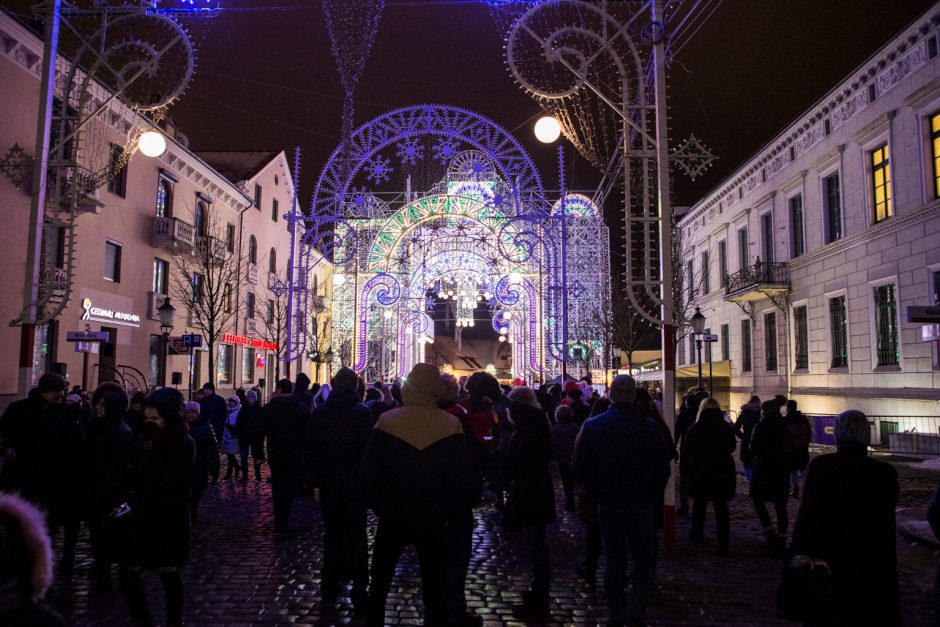 Klaipėdiečiams – įspūdingi Šviesų festivalio reginiai