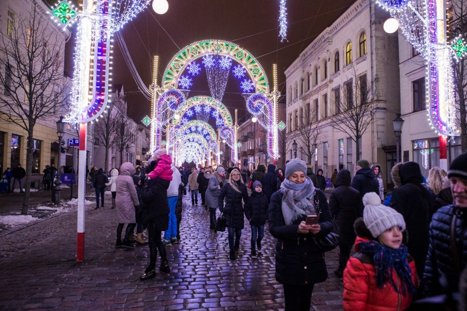 Klaipėdiečiams – įspūdingi Šviesų festivalio reginiai