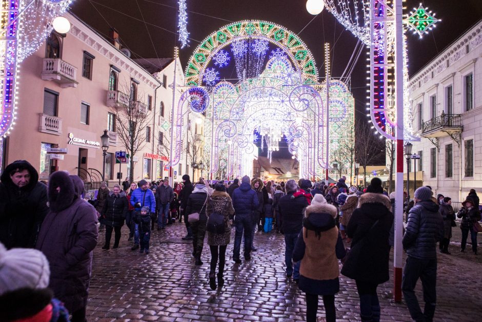 Klaipėdiečiams – įspūdingi Šviesų festivalio reginiai