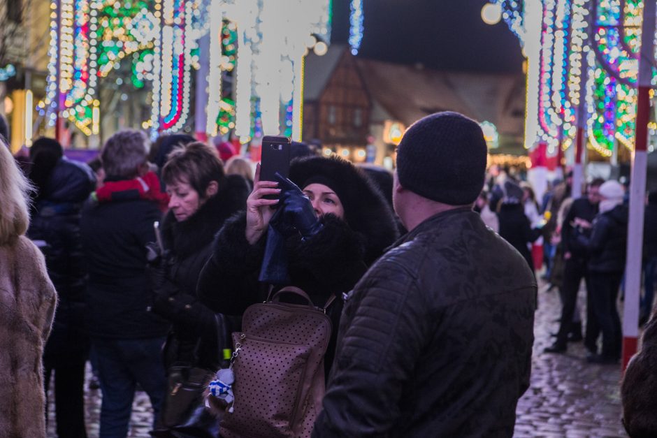 Klaipėdiečiams – įspūdingi Šviesų festivalio reginiai