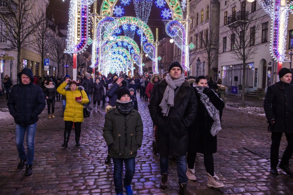 Klaipėdiečiams – įspūdingi Šviesų festivalio reginiai