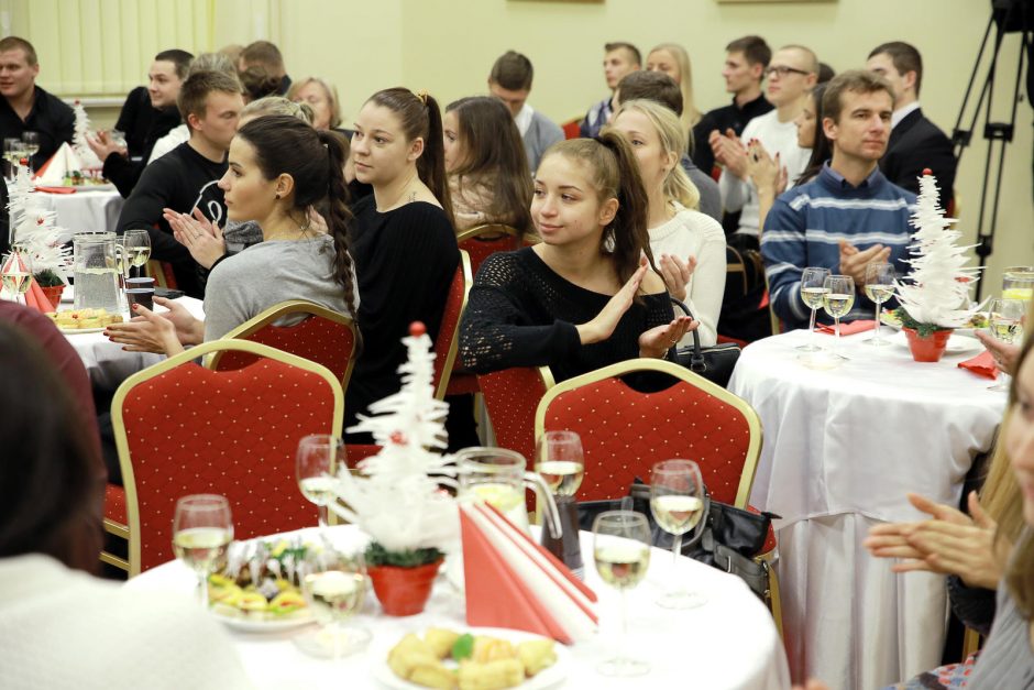 Tarp geriausių Klaipėdos universiteto sportininkų – ir T. Delininkaitis