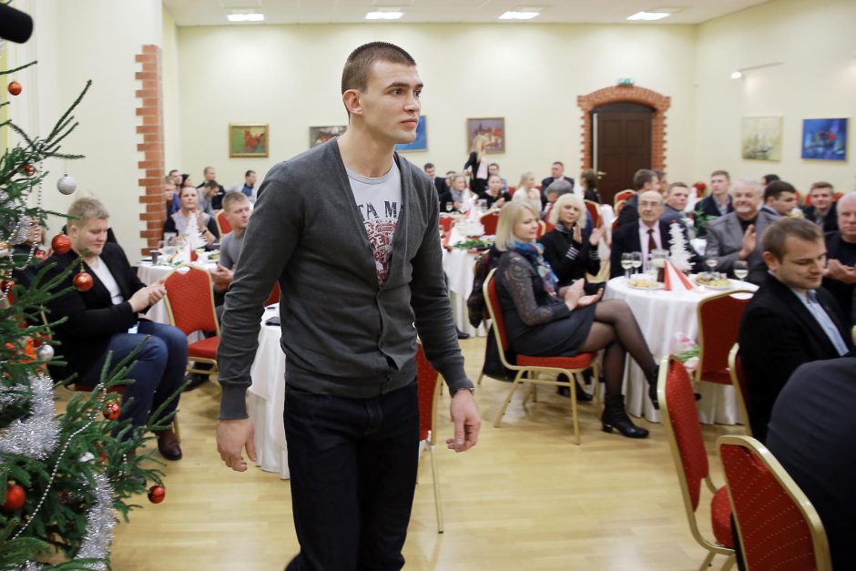 Tarp geriausių Klaipėdos universiteto sportininkų – ir T. Delininkaitis