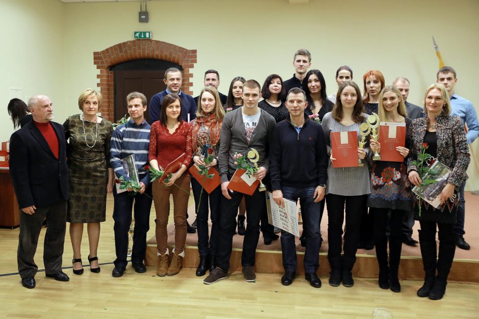 Tarp geriausių Klaipėdos universiteto sportininkų – ir T. Delininkaitis