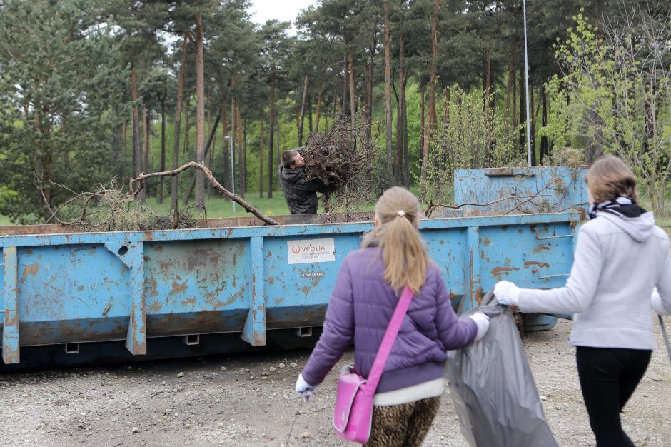 Talka Poilsio parke vienijo klaipėdiečius