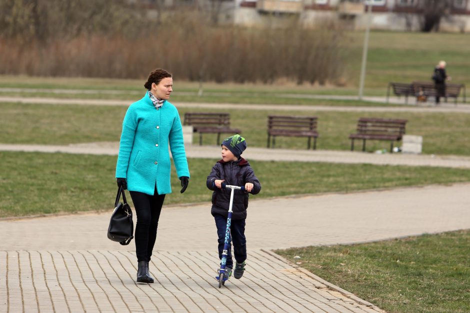 Klaipėdiečius suvienijo Atvelykio šventė Sąjūdžio parke