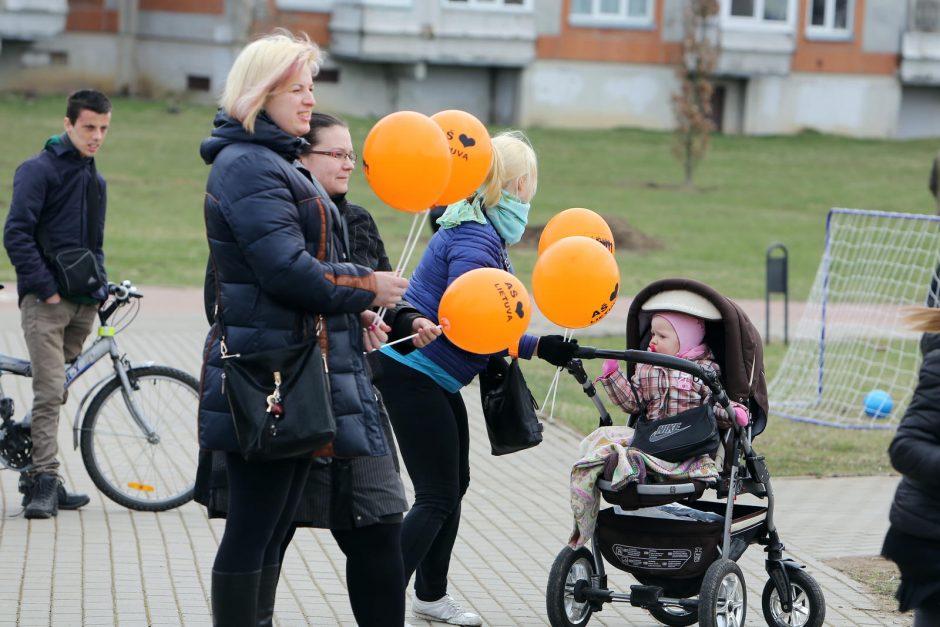 Klaipėdiečius suvienijo Atvelykio šventė Sąjūdžio parke