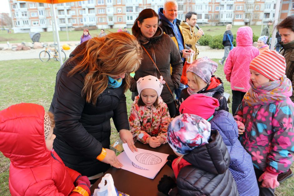 Klaipėdiečius suvienijo Atvelykio šventė Sąjūdžio parke