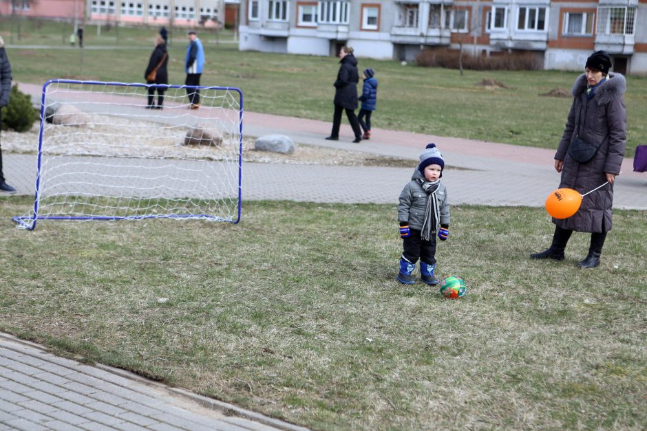 Klaipėdiečius suvienijo Atvelykio šventė Sąjūdžio parke