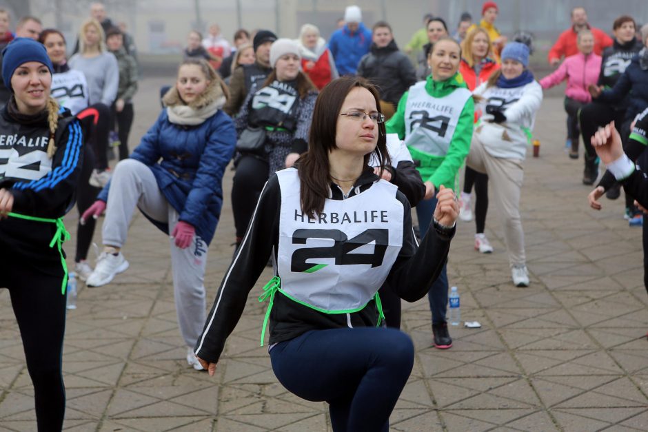 Klaipėdiečiai siekė pasaulio rekordo