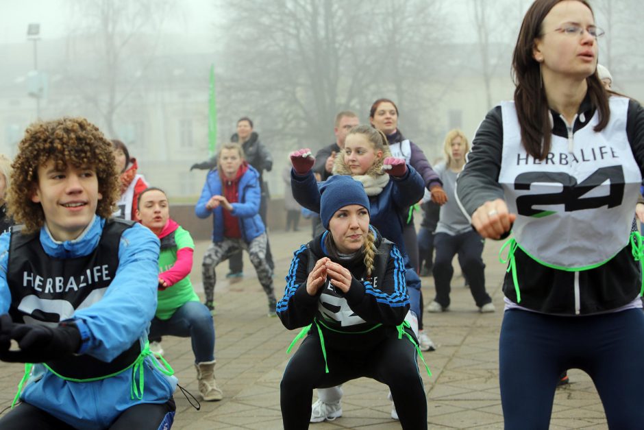 Klaipėdiečiai siekė pasaulio rekordo