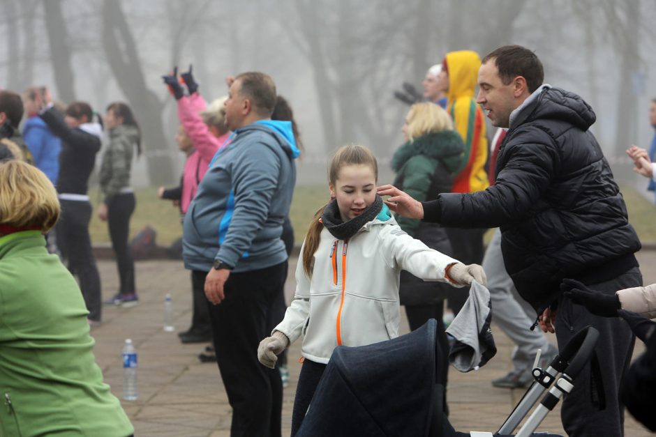 Klaipėdiečiai siekė pasaulio rekordo