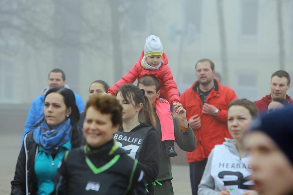 Klaipėdiečiai siekė pasaulio rekordo